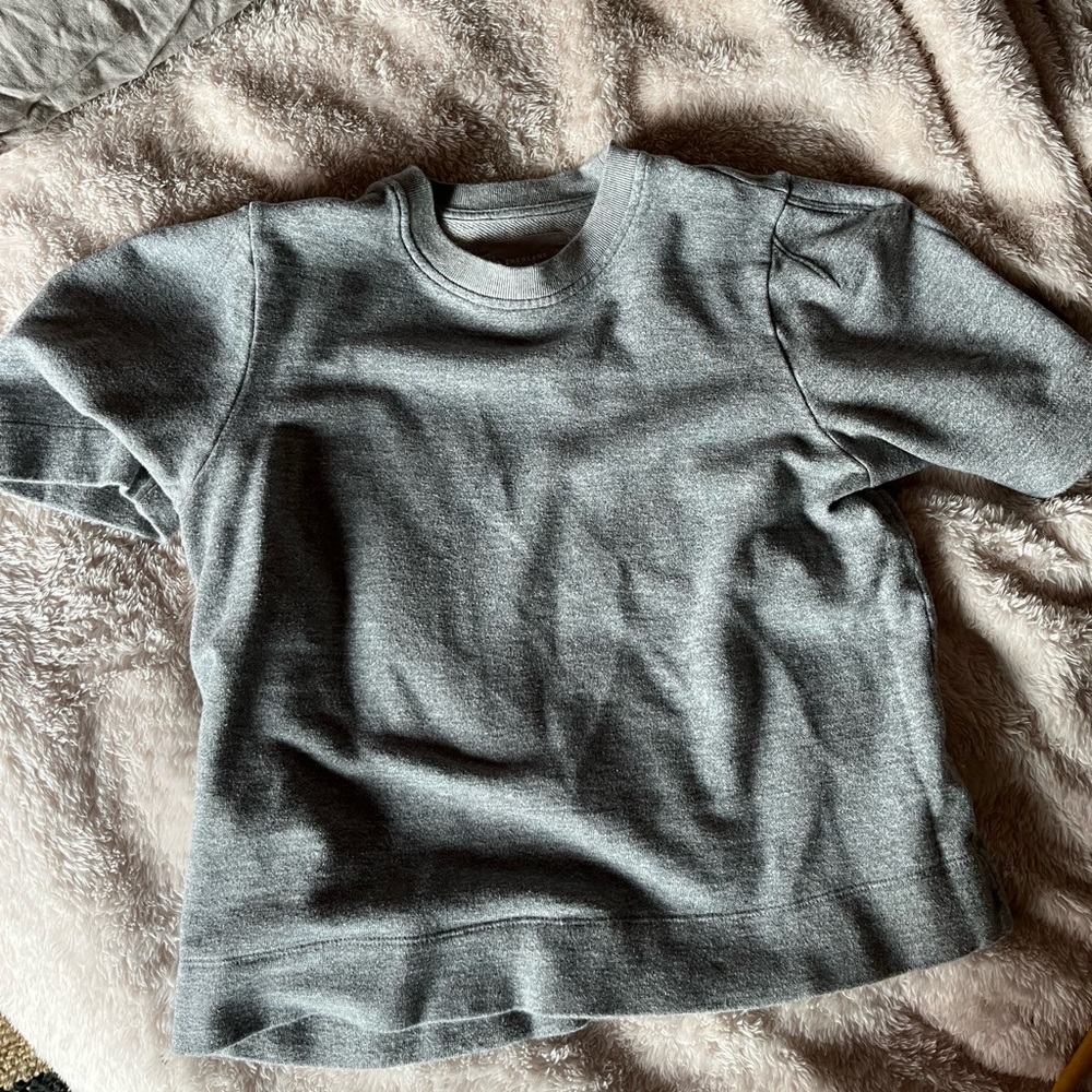 Everlane Puff Sleeve sweatshirt